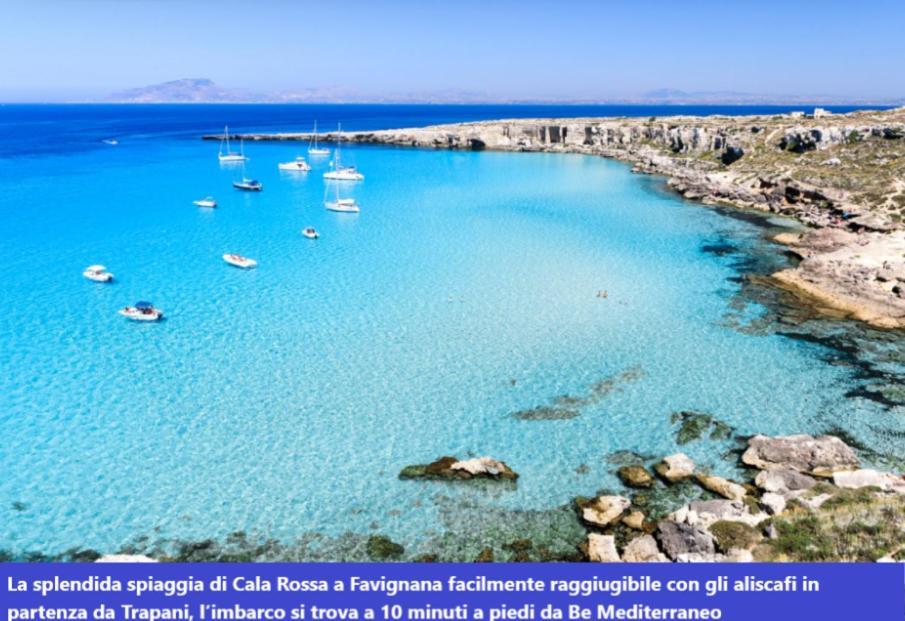 Be Mediterraneo, In Centro Sul Mare - In The Center Beach Front - 80 Mq Trapani Luaran gambar