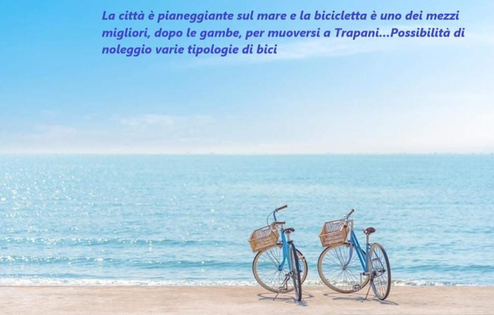 Be Mediterraneo, In Centro Sul Mare - In The Center Beach Front - 80 Mq Trapani Luaran gambar