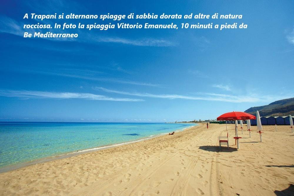 Be Mediterraneo, In Centro Sul Mare - In The Center Beach Front - 80 Mq Trapani Luaran gambar